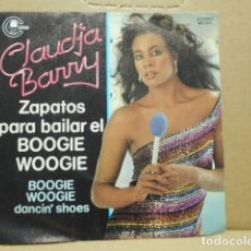 Discos de vinilo: CLAUDIA BARRY , ZAPATOS PARA BAILAR EL BOOGIE WOOGIE, CARNABY , 1979. Lote 389864919