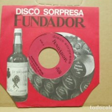 Discos de vinilo: DISCO SORPRESA , FUNDADOR , PASODOBLES DE ESPAÑA , 1968. Lote 389865169