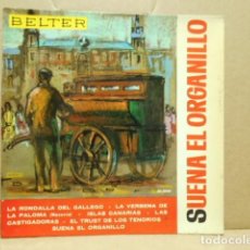 Discos de vinilo: SUENA EL ORGANILLO , BELTER , 1964. Lote 389866224