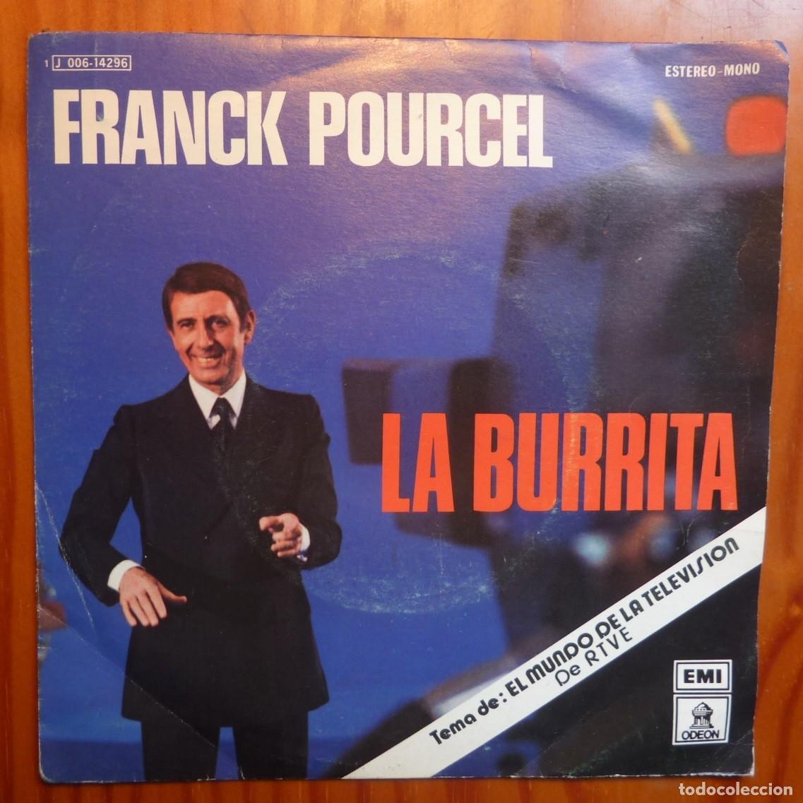 Discos de vinilo: FRANCK POURCEL / LA BURRITA / PROMOCIONAL / 1976 / SINGLE - Foto 1