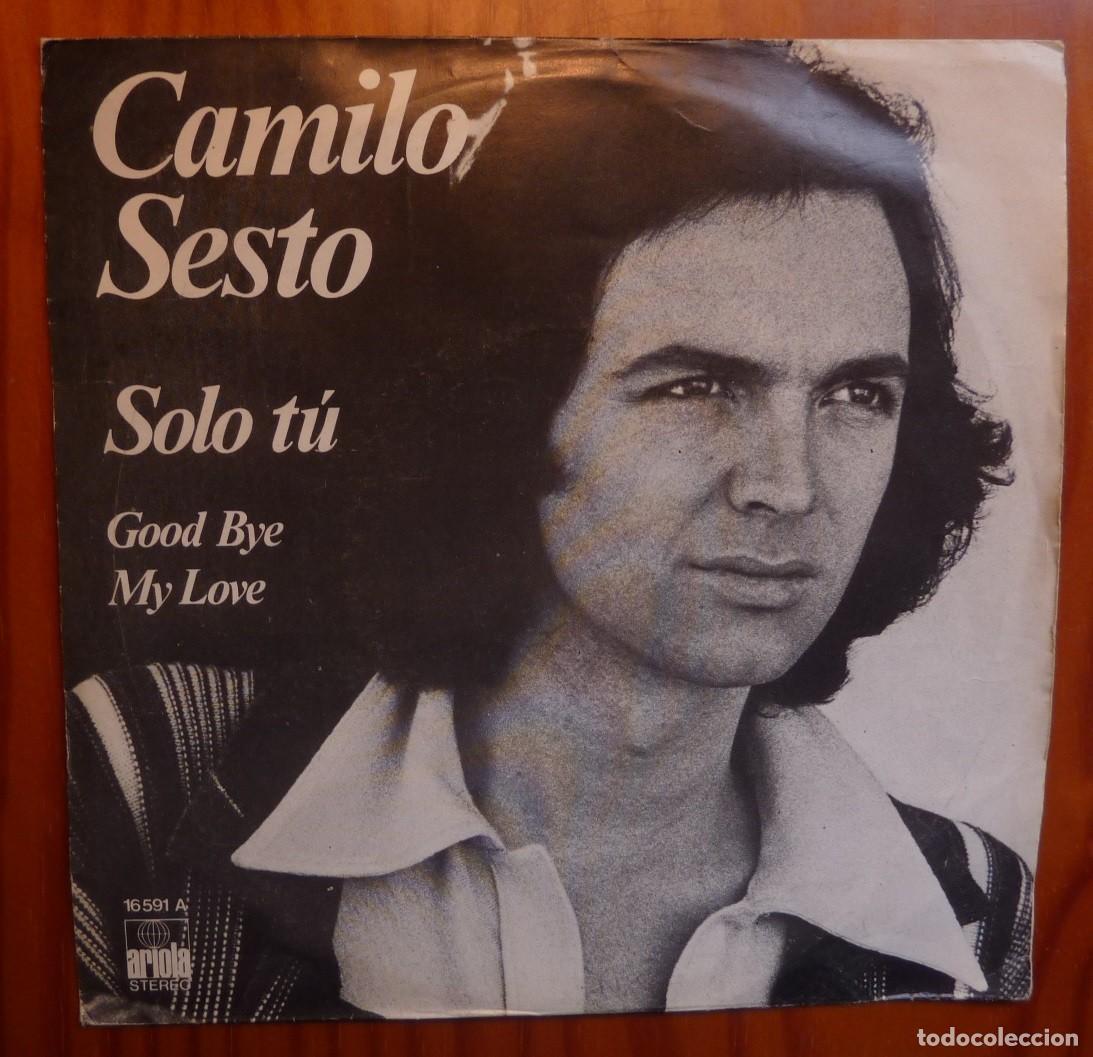 Discos de vinilo: CAMILO SESTO / SOLO TU/ 1976 / SINGLE - Foto 1