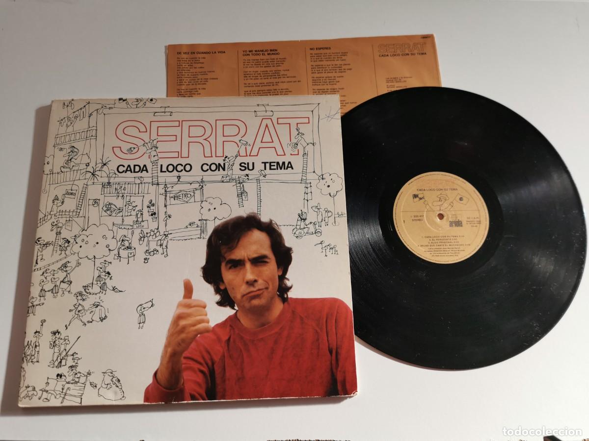 Joan Manuel Serrat Cada Loco Con Su Tema Lp Vin - Compra Venta En ...