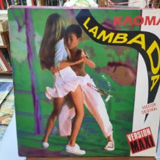 Discos de vinilo: KAOMA - LAMBADA - MAXI SINGLE SELLO EPIC 1989. Lote 389921434