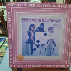 Discos de vinilo: ONE TWO THREE - RUNAWAY - MAXI SINGLE SELLO PRELUDE RECORDS 1983. Lote 389921839