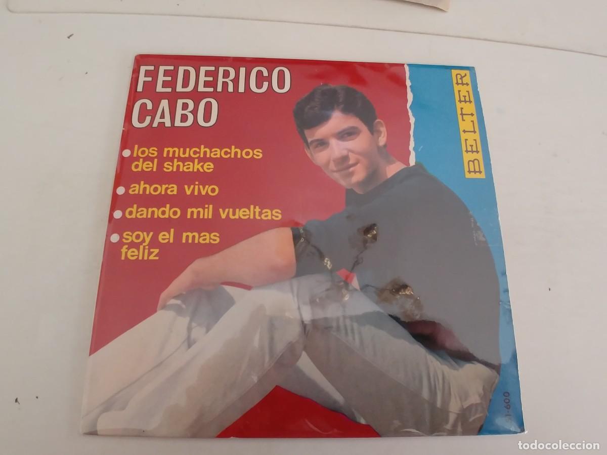 Discos de vinilo: FEDERICO CABO-EP LOS MUCHACHOS DEL SHAKE +3 - Foto 1