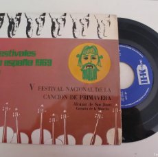 Discos de vinilo: FESTIVALES DE ESPAÑA 1969-EP AGRUPACION FOLKLORICA VALENCIANA. Lote 389923714