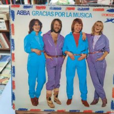 Discos de vinilo: ABBA - GRACIAS POR LA MÚSICA - LP. SELLO CARNABY 1980. Lote 389924244