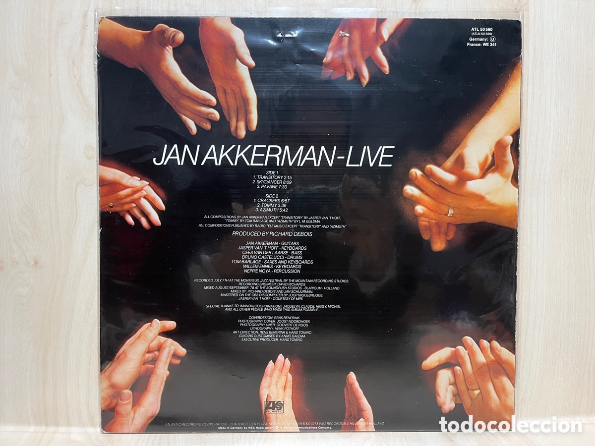Discos de vinilo: Jan Akkerman - Live (LP, Album) - Foto 2
