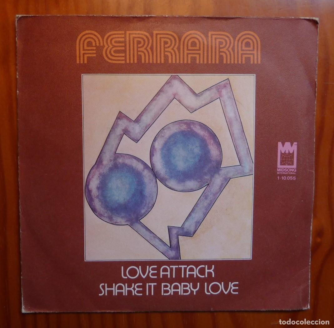 Discos de vinilo: FERRARA / LOVE ATTACK / 1979 / SINGLE - Foto 1
