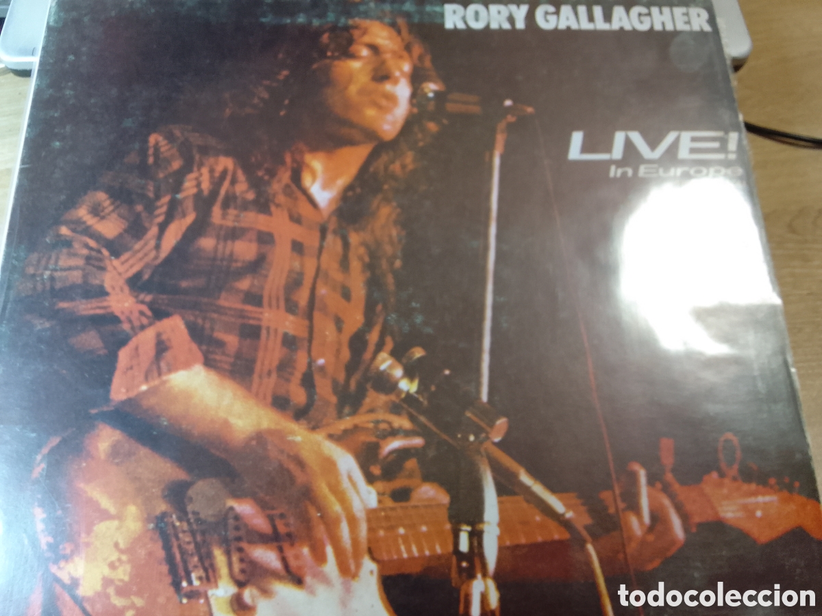 Discos de vinilo: RORY GALLAGHER LIVE IN EUROPS - Foto 1