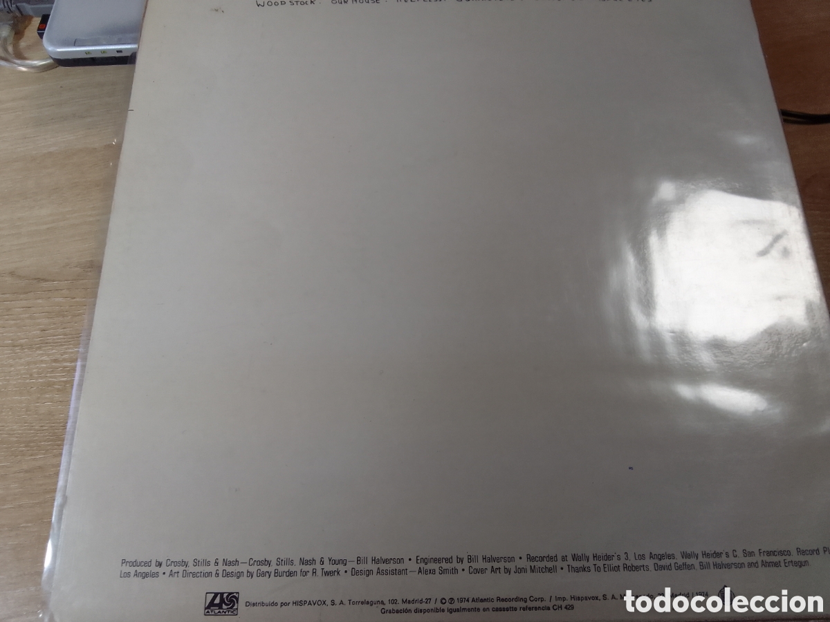 Discos de vinilo: CROSBY STILL NASH AND YOUNG SO FAR - Foto 2