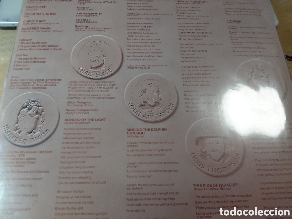 Discos de vinilo: MANFRED MANN S THE ROARING SILENCE - Foto 2