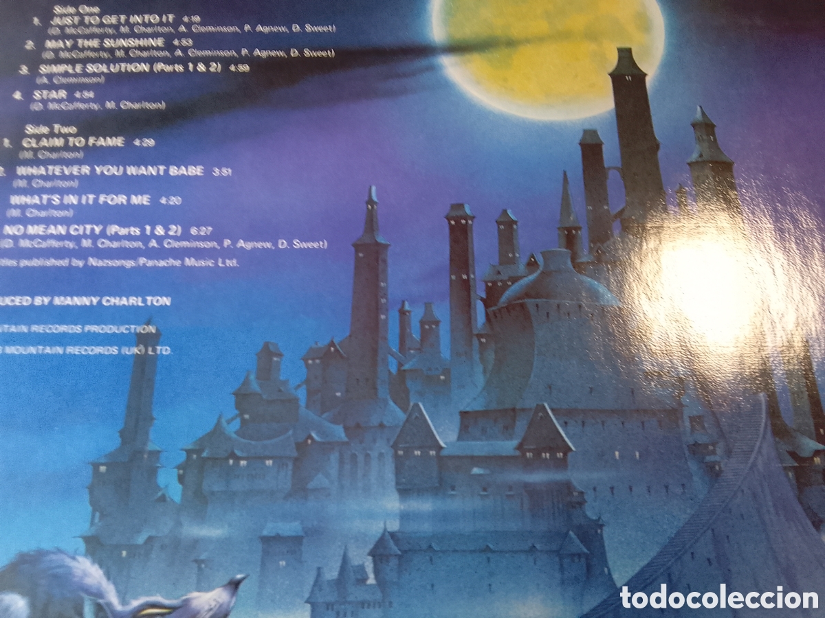 Discos de vinilo: NAZARETH NO MEAN CITY - Foto 2