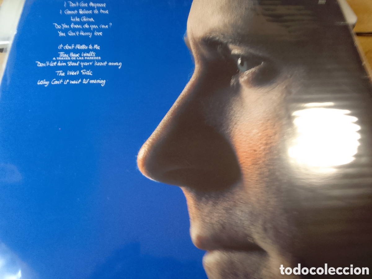 Discos de vinilo: PHIL COLLINS HELLO I MUST BE GOING - Foto 2