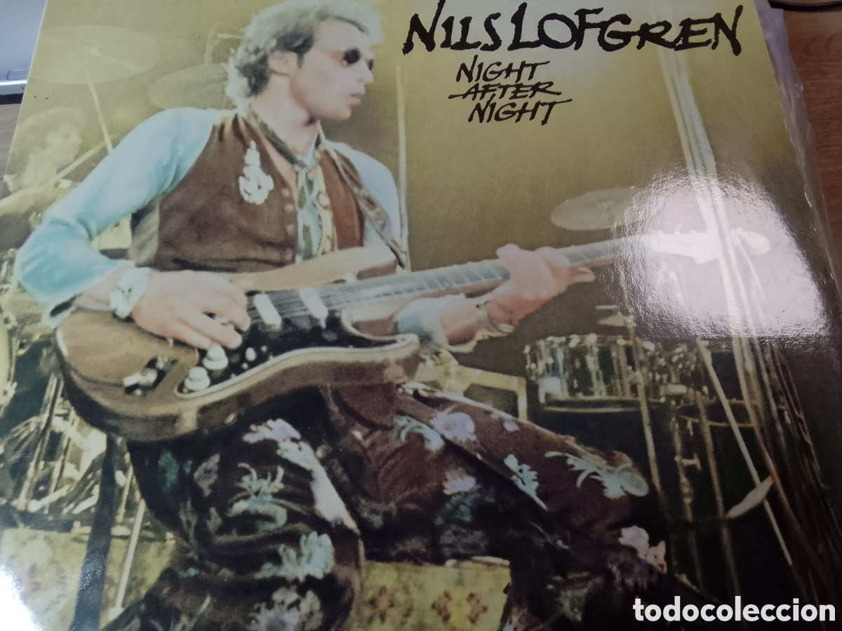 Discos de vinilo: NILS LOFGREN NIGHT AFTER NIGHT DOBLE LP - Foto 1