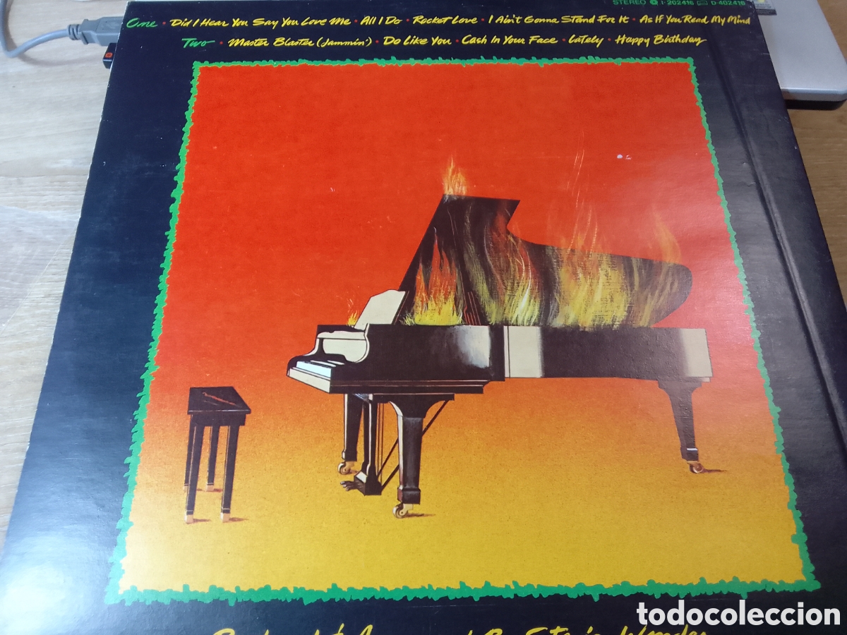 Discos de vinilo: STEVE WONDER HOTTER THAN JULY - Foto 3