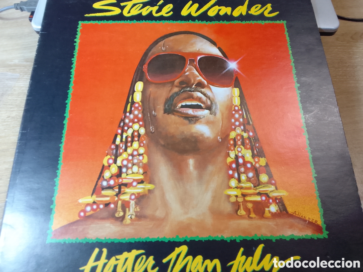 Discos de vinilo: STEVE WONDER HOTTER THAN JULY - Foto 1