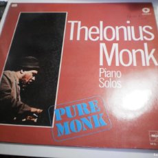 Discos de vinilo: LP THELONIOUS MONK. PIANO SOLOS. SPRING BOARD 1977 SPAIN (SEMINUEVO). Lote 389967334