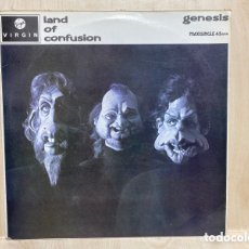 Discos de vinilo: GENESIS - LAND OF CONFUSION (12”, MAXI). Lote 389971219
