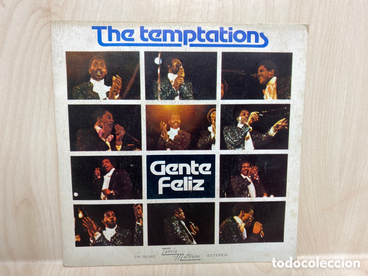 Discos de vinilo: The Temptations - Gente Feliz (7&rdquo;, Single) - Foto 1