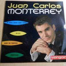 Discos de vinilo: JUAN CARLOS MONTERREY, EP, TE HAN VISTO CON OTRO + 3, AÑO 1963, VERGARA 35.0.071 C. Lote 390007079