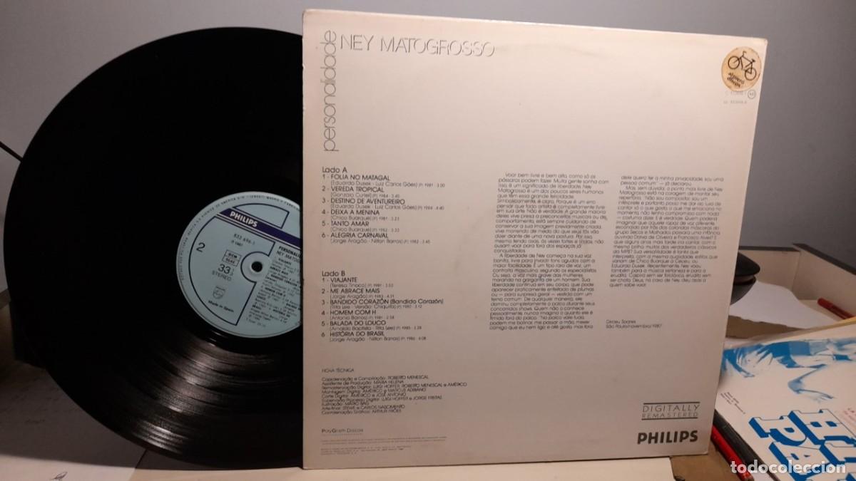 Discos de vinilo: LP NEY MATOGROSSO : PERSONALIDADE - Foto 2