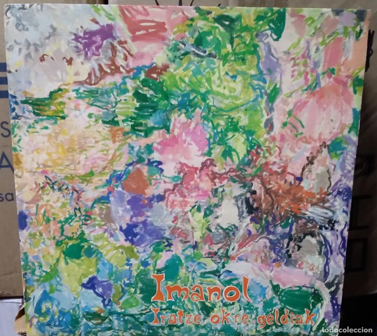 Discos de vinilo: IMANOL-IRATZE OKRE GELDIAK- - Foto 1