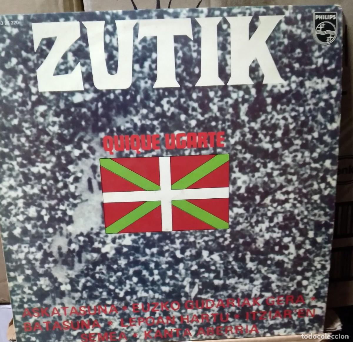 Discos de vinilo: ZUTIK-QUIQUE UGARTE- - Foto 1