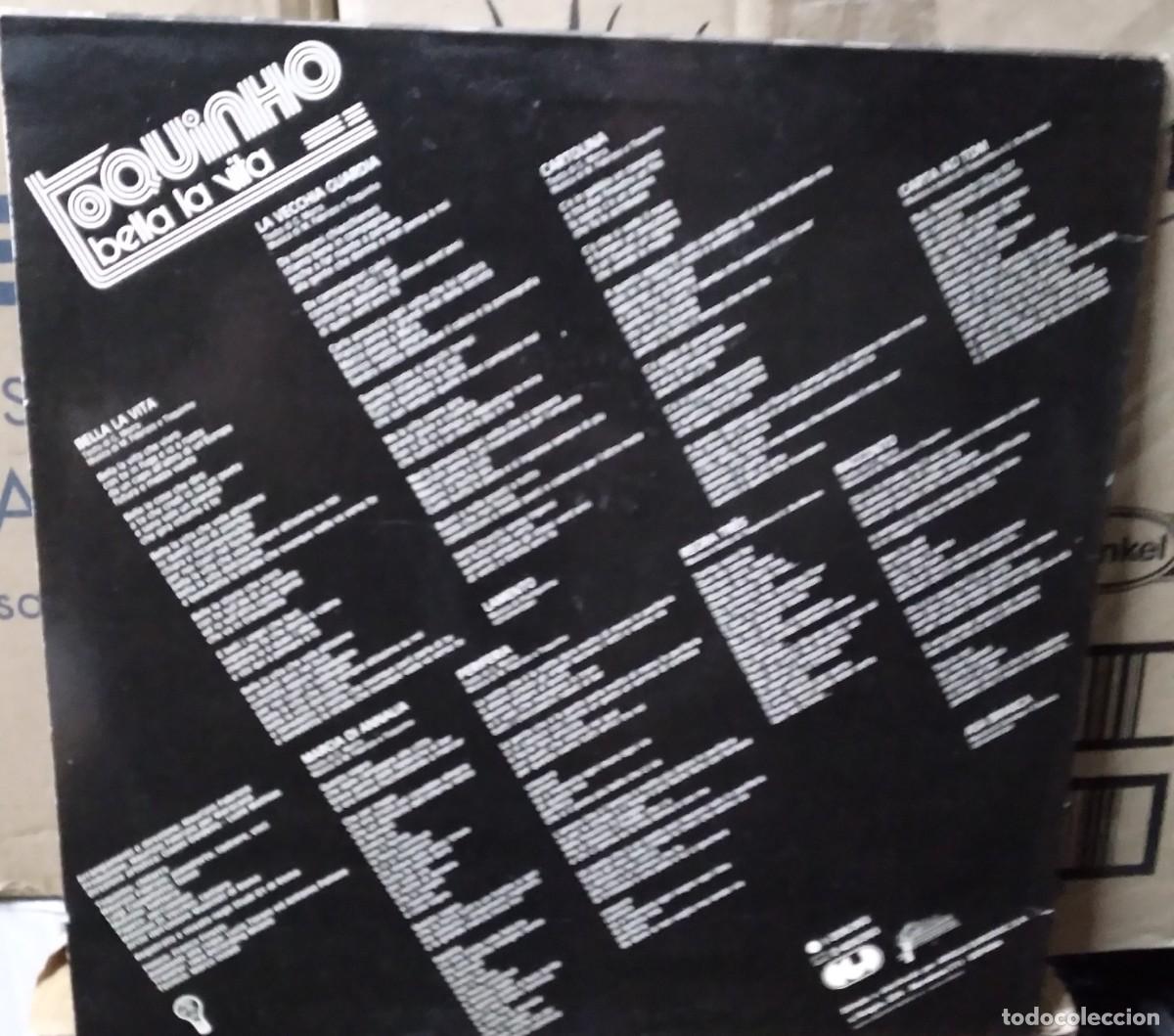 Discos de vinilo: TOQUINHO-BELLA LA VITA- - Foto 2