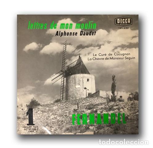 Discos de vinilo: Fernandel - Lettres de Mon Moulin 10&rdquo; Maxi Single - Foto 1