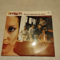 Discos de vinilo: ALMANZORA LP SE HA ENAMORADO LA NENA ESP.1980 ENCARTE Y LETRAS TRASERA. Lote 390085689
