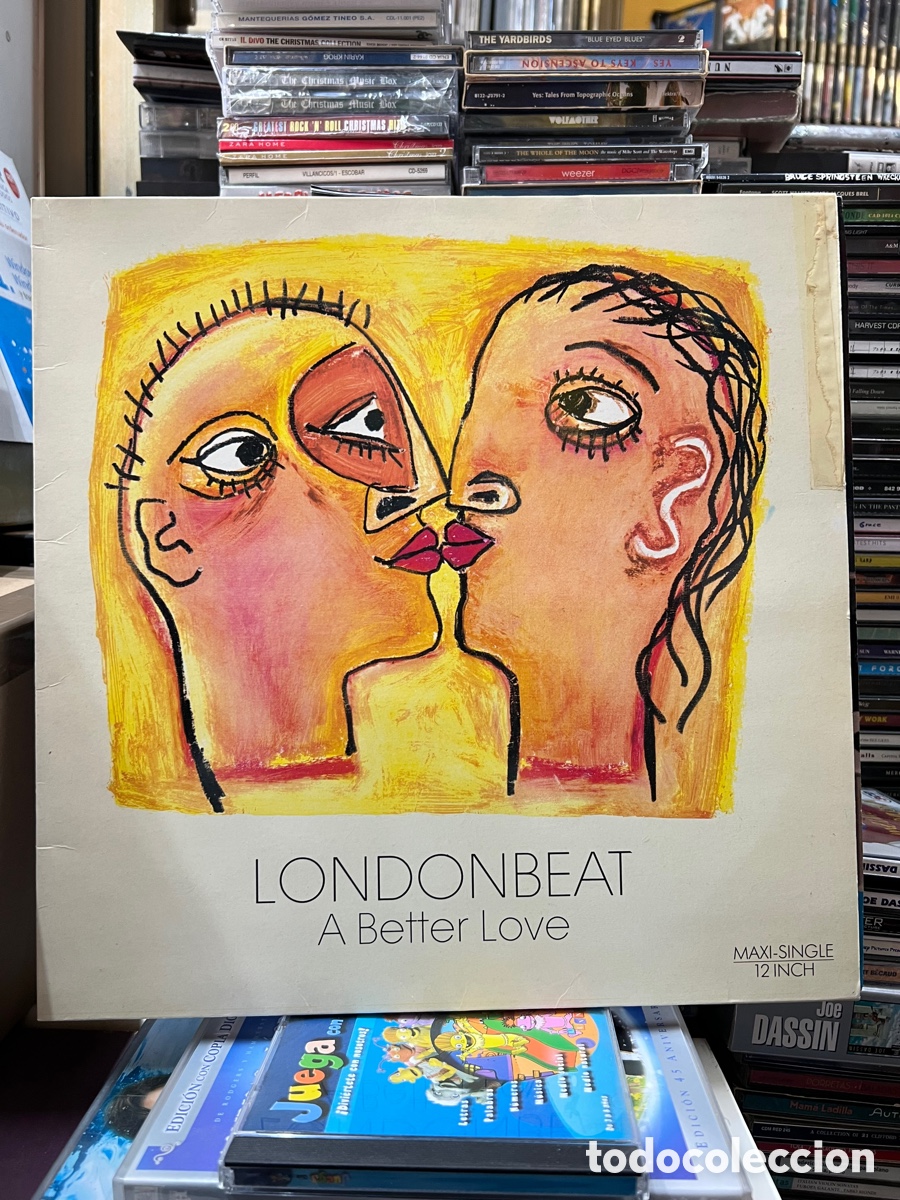 Discos de vinilo: London beat A better love - Foto 1
