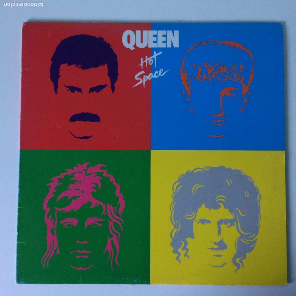 Discos de vinilo: Queen &lrm;&ndash; Hot Space , Canada 1982 Elektra* - Foto 1