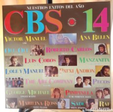 Discos de vinilo: LP VINILO - CBS 14 - EXITOS DEL AÑO - 1984 CBS - SPAIN - GEORGE MICHAEL - OLE OLE - EXCELENTE ESTADO. Lote 390100784