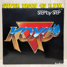 Discos de vinilo: KOXO - STEP BY STEP (12”). Lote 390082489
