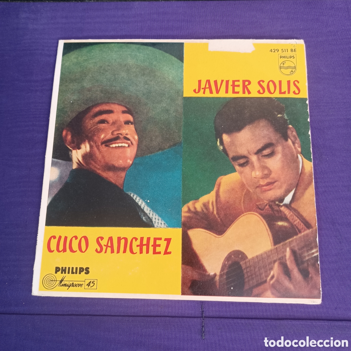 Discos de vinilo: CUCO SANCHEZ Y JAVIER SOLIS 1959 PHILIPS - Foto 1