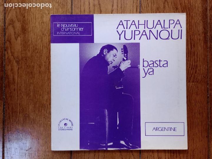 Discos de vinilo: Atahualpa Yupanqui - basta ya - Foto 1