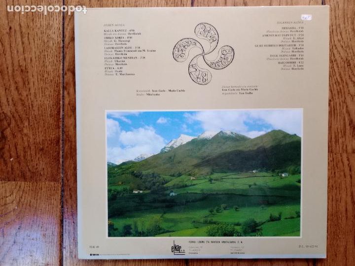 Discos de vinilo: Erramun Martikorena - Otsobi - Foto 4