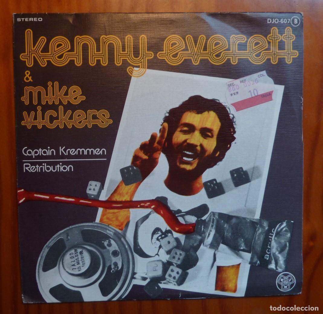 Discos de vinilo: KENNY EVERETT & MIKE VICKERS / CAPTAIN KREMMEN / 1978 / SINGLE - Foto 1