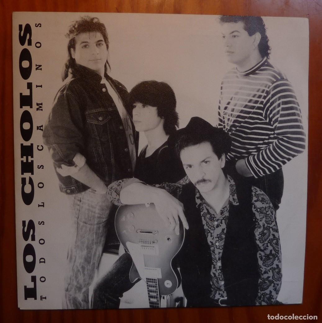 Discos de vinilo: LOS CHOLOS / TODOS LOS CAMINOS / 1990 / SINGLE - Foto 1