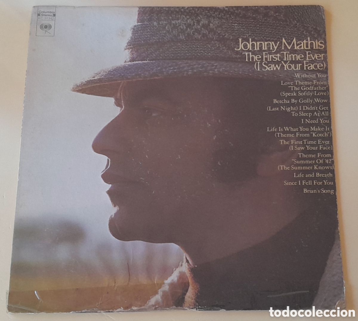 Discos de vinilo: JOHNNY MATHIS - THE FIRST TIME EVER (I SAW YOUR FACE) - Foto 1