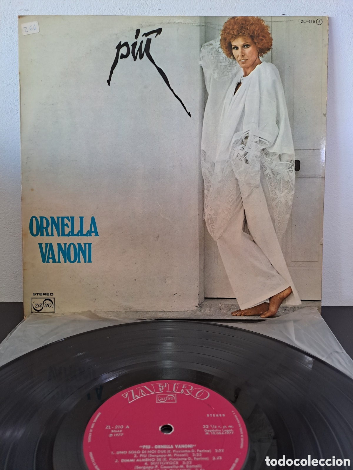 Discos de vinilo: **Ornella Vanoni&nbsp;&ndash;&nbsp;Pi&ugrave;. B.2 - Foto 1