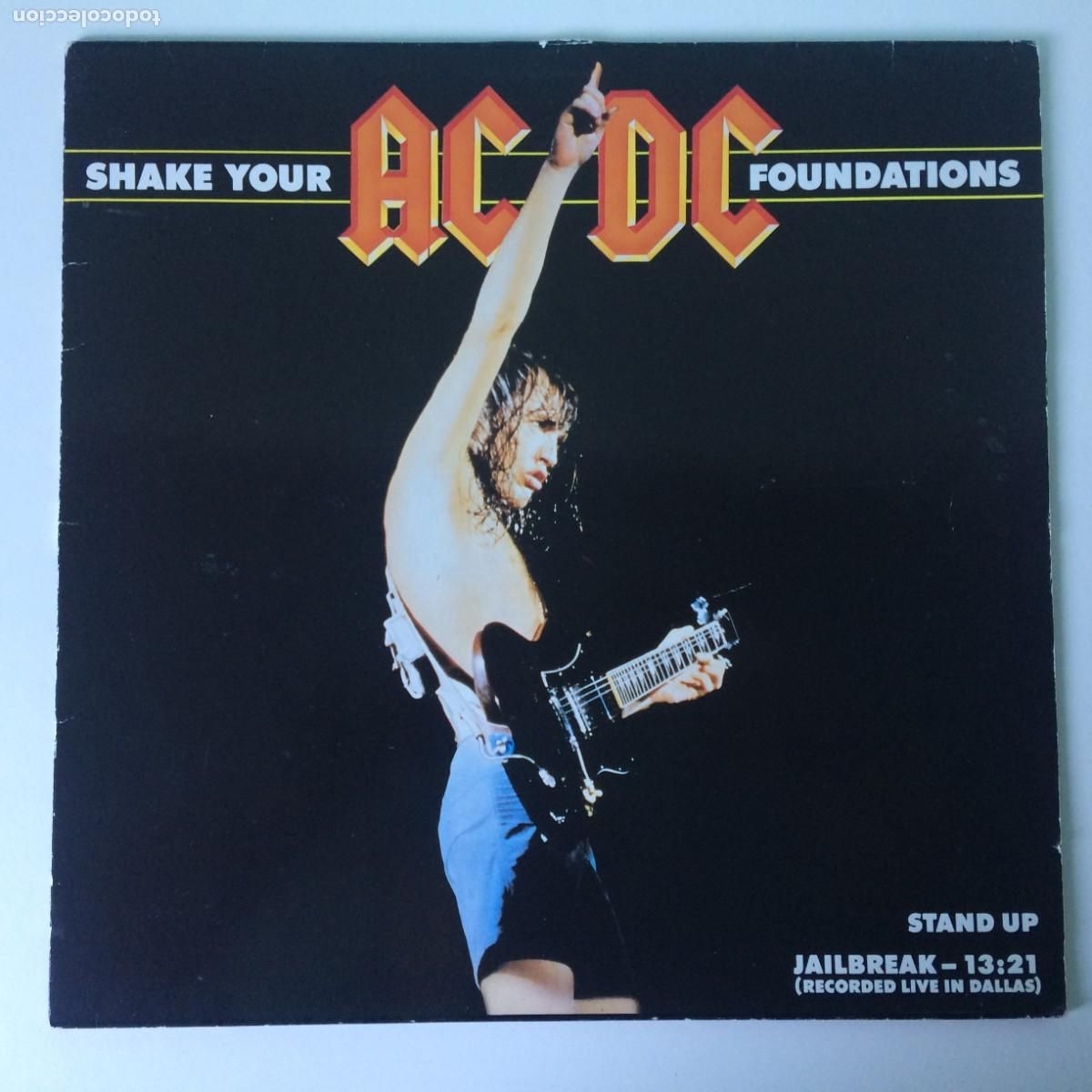 Discos de vinilo: AC/DC &lrm;&ndash; Shake Your Foundations , Germany 1986 Atlantic* - Foto 1