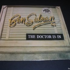 Discos de vinilo: BEN SIDRAN LP THE DOCTOR IS IN SOUL JAZZ ARISTA ORIGINAL UK 1977