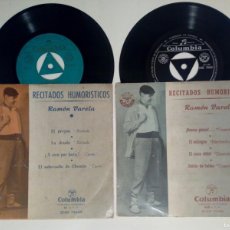 Discos de vinilo: LOTE 2 EP: RAMON VARELA -VINILO SINGLE HUMOR, COMEDIA, VASCO. Lote 390129519