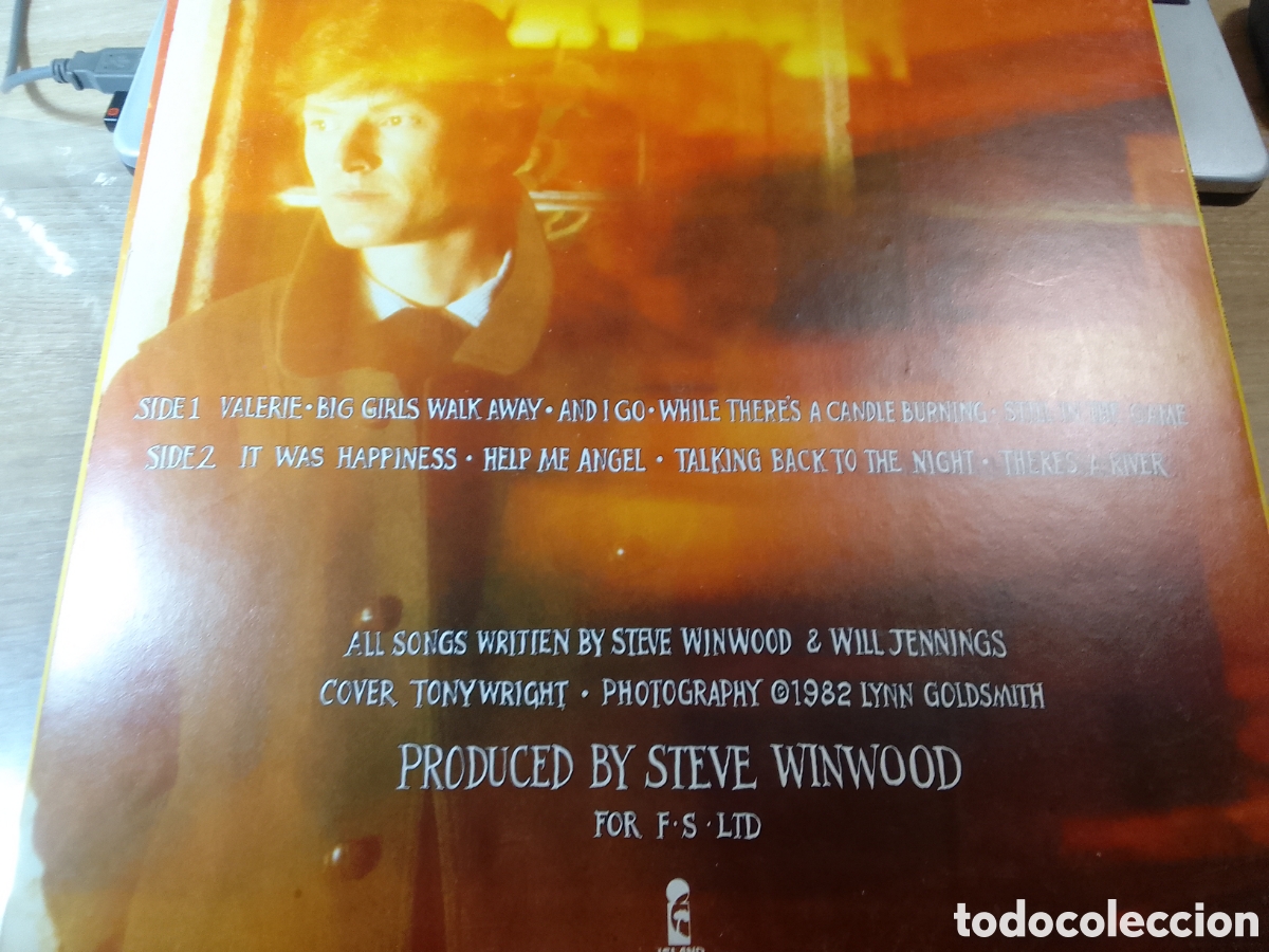 Discos de vinilo: STEVE WINWOOD TALKING BACK TO THE NIGHT COMPONENTE DE TRAFFIC - Foto 2