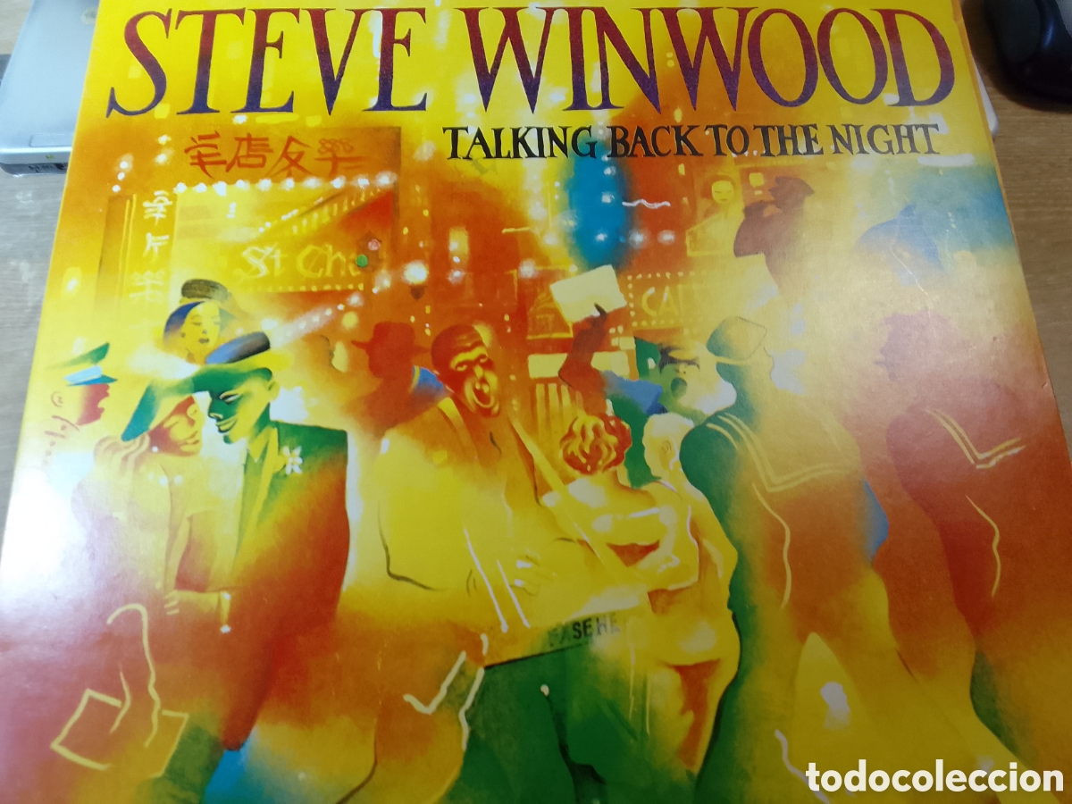 Discos de vinilo: STEVE WINWOOD TALKING BACK TO THE NIGHT COMPONENTE DE TRAFFIC - Foto 1