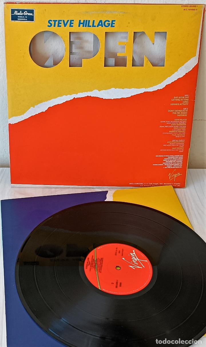 Discos de vinilo: STEVE HILLAGE - OPEN VIRGIN - 1979 - Foto 2