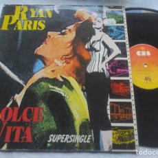 Discos de vinilo: RYAN PARIS - DOLCE VITA (MAXI) 1983. Lote 390142839