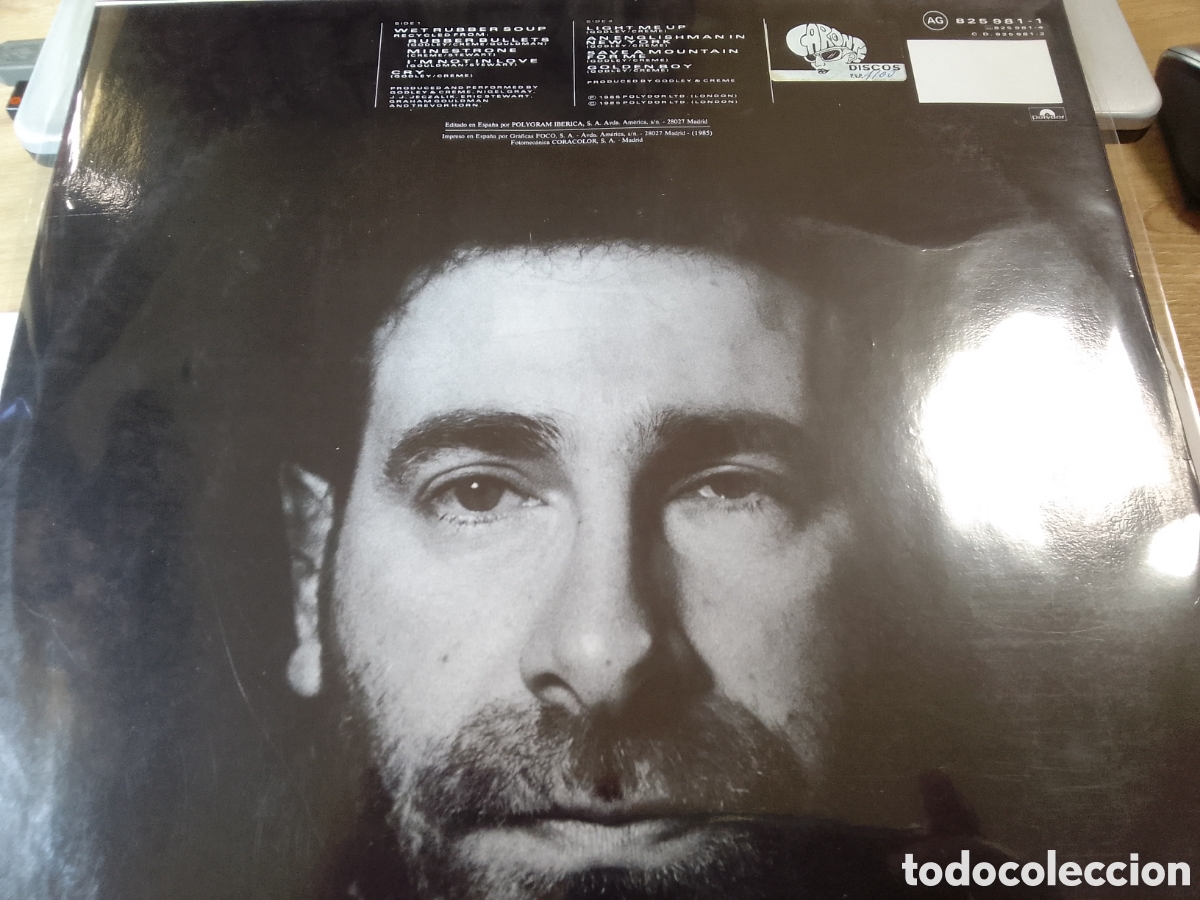 Discos de vinilo: GODLEY & CREME THE HISTORY MIX VOLUME 1 - Foto 2